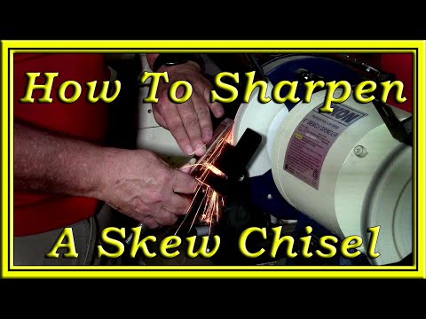 Видео: Как заточить косую стамеску до состояния бритвенной кромки #WoodTurning #SkewChisel #SharpenYourS...