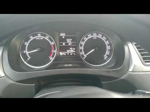 Видео: Загораются ошибки ABS, ESP и подушки безопасности Шкода Рапид. ABS, ESP and airbag errors light up