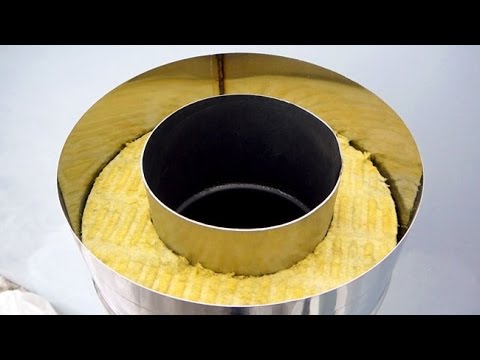 Видео: МОНТАЖ ДЫМОХОДА СЭНДВИЧ
