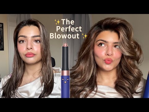 Видео: Как укладывать волосы феном с помощью Dyson Airwrap | Пошаговое руководство 💘✨