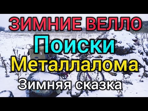Видео: СБОР МЕТАЛЛА ЗИМОЙ НА ВЕЛОСИПЕДЕ НА СВАЛКЕ .