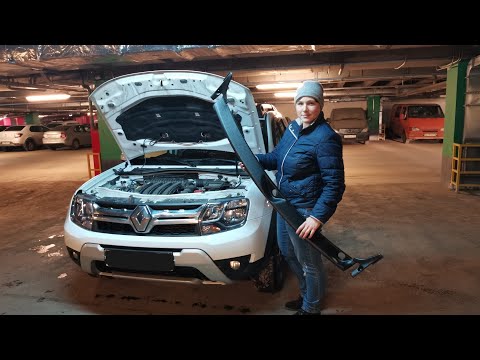 Видео: Установка жабо на Рено Дастер (Renault Duster)