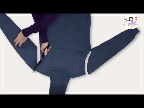 Видео: Не выбрасывайте рубашку, которую вы не носите, и попробуйте переработать ее вот так.