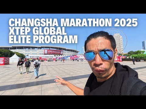 Видео: Программа Changsha Marathon Xtep Global Elite 2025 — Race EXPO