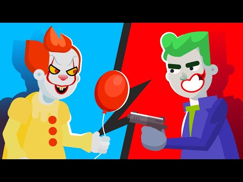 Видео: ПЕННИВАЙЗ VS ДЖОКЕР – КТО ЖЕ ПОБЕДИТ? (КИНО) || ЗАБАВНАЯ АНИМАЦИЯ