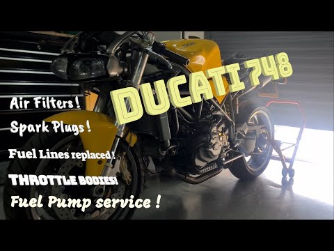Видео: Обслуживание топливной системы DUCATI 748