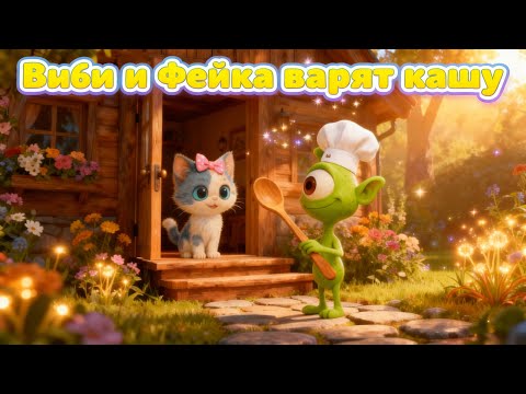 Видео: Виби и Фейка варят кашу