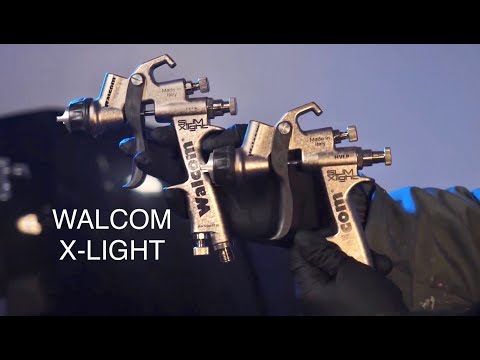 Видео: Краскопульты Walcom X-Light HTE и HVLP обзор и тестирование