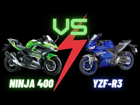Видео: Kawasaki Ninja 400 против Yamaha R3 — какой спортбайк лучше для новичка?