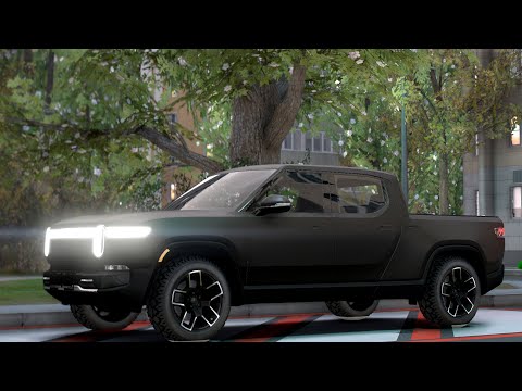 Видео: Rivian R1T в GTA! ХУДШАЯ ТАЧКА с БП - Риван p1t НА RMRP