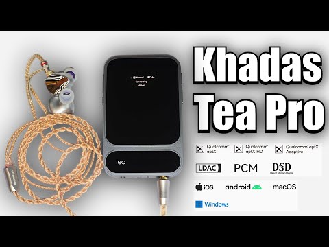 Видео: Khadas Tea Pro  - Для айфонов и андроида!  ЦАП усилитель с интересной прорисовкой сцены!
