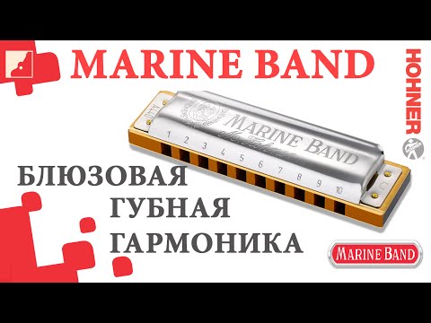 Видео: Блюзовая губная гармоника Hohner Marine Band | Часть 1