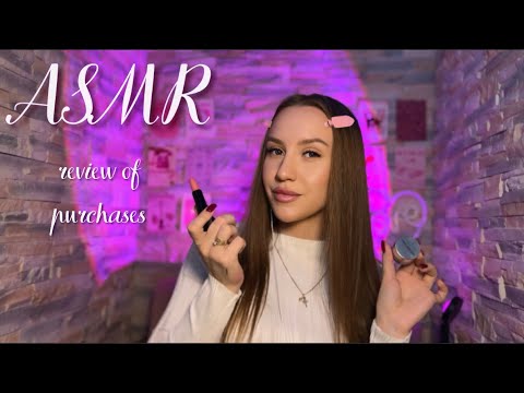 Видео: асмр обзор покупок с wb и магнит косметик💕 asmr review of purchases🌷