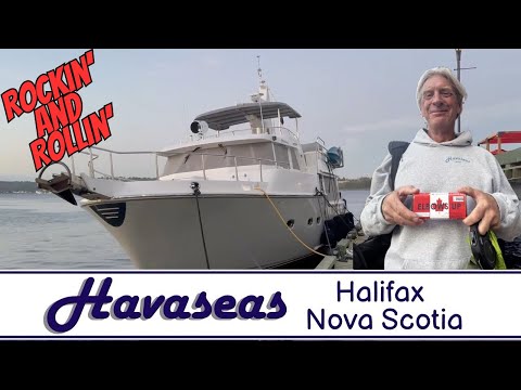 Видео: Галифакс, Новая Шотландия / MV Havaseas Nordhavn 50