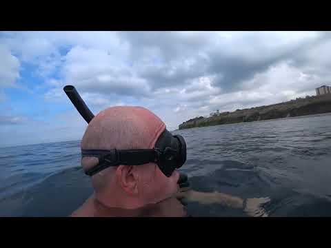 Видео: Черное море под водой с маской и трубкой. Релакс. Анапа.