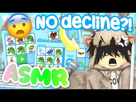 Видео: ПРИНИМАЮ ЛЮБОЙ ОБМЕН В ADOPTE ME! 😨 *АСМР*