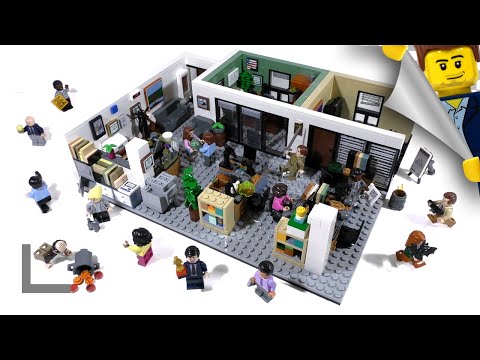 Видео: Обзор набора Lego Ideas #21336 Офис (The Office)