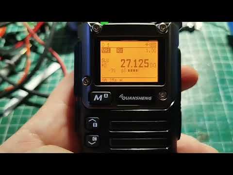 Видео: Переделка рации Quansheng uv-5k на 27 МГц (Ci-Bi)