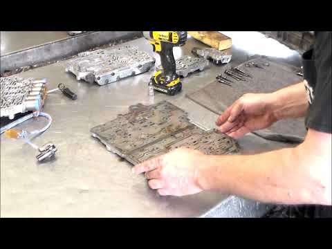 Видео: Ремонт клапанного блока Porsche Boxster, ZF5HP19