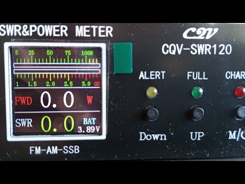 Видео: Тест SQV-SWR 120  SWR&POWER