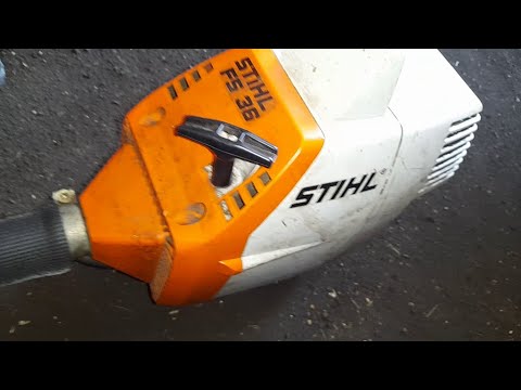 Видео: Stihl FS 36 (2003 г.в.) - глохнет при нажатии на газ, ТО