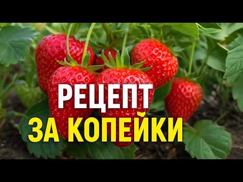 Видео: 🍓Осенняя Подкормка Клубники: Простой Рецепт за Копейки