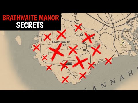 Видео: 16 секретов, уникального снаряжения и оружия в особняке Брейтуэйт — Red Dead Redemption 2