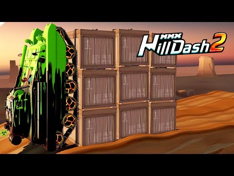 Видео: На ТАНКЕ не вариант АМФИБИЯ СМОЖЕТ - MMX HILL DASH 2 машины монстры прохождение игры