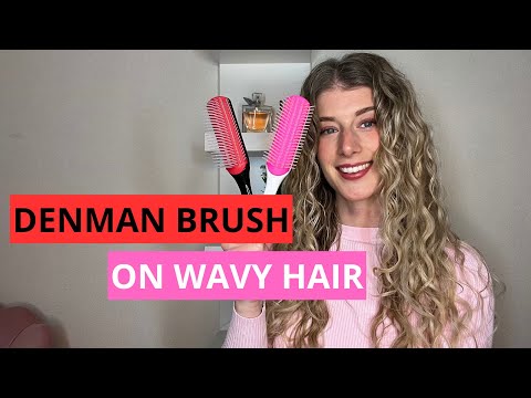 Видео: ЩЕТКА DENMAN ДЛЯ ВОЛНИСТЫХ ВОЛОС