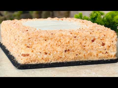 Видео: Нежнейший торт: "МОЛОЧНАЯ ДЕВОЧКА" без возни с коржами. Так вкусно, что Невозможно устоять!