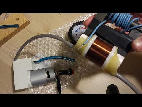 Видео: Вакуумный насос с Aliexpress YIMAKER против насоса из шприца)))