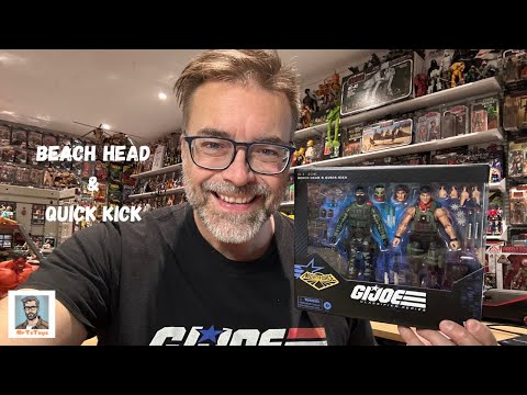 Видео: Распаковка GI Joe Classified Night Force из 2 комплектов – Beach Head и Quick Kick!