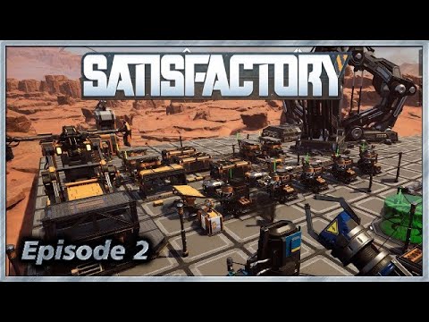 Видео: Satisfactory - 02 - Изучаем игру