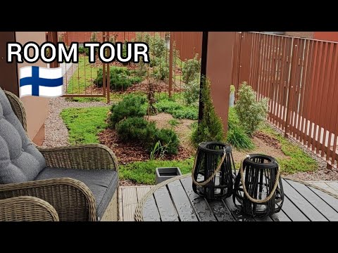 Видео: ROOM TOUR - Новостройки в Финляндии. Как живут простые финны. Шопинг в обувном магазине. Что купила?