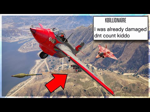 Видео: Старлинг троллит F-160 Raiju Tryhard (Salty Regret) GTA Online