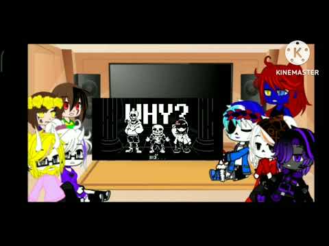 Видео: Андертейл реакция на трое против одного #undertale 