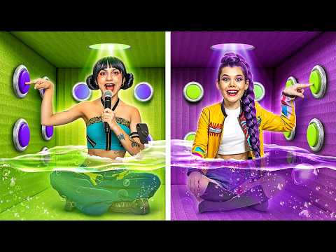 Видео: K-Pop Охотницы на Демонов | Экстремальные прятки в гигантских коробках Челлендж!