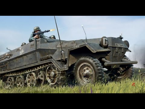 Видео: Немецкий бронетранспортер Sd.Kfz.251