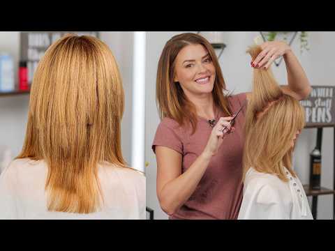 Видео: Как исправить и сгладить неровности после неудачной стрижки