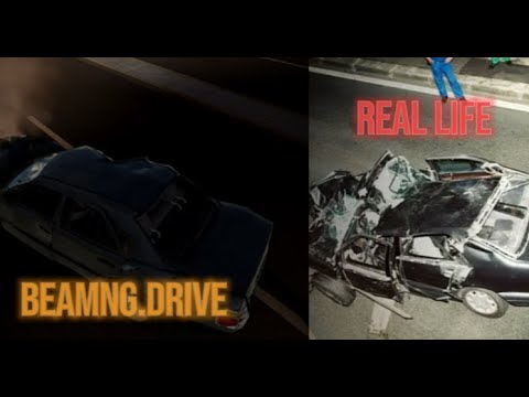 Видео: Авария на реальных событиях в BeamNG.Drive #10