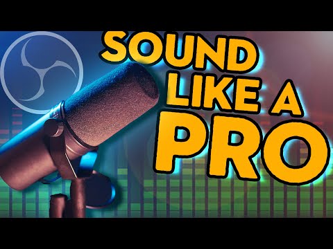 Видео: Сделайте любой микрофон профессиональным в OBS — настройки микрофона и аудиофильтров