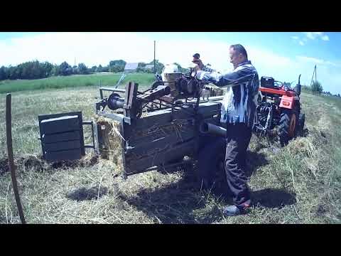 Видео: пресс для сена и соломы 3