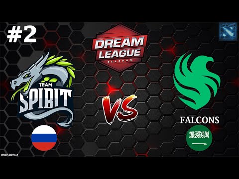 Видео: ЖЕСТКО КАМБЭКНУЛИ! | Spirit vs Falcons #2 (BO2) DreamLeague S24