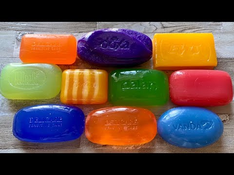 Видео: Glycerinе soap cutting | SOAP ASMR | Резка глицеринового мыла | SOAP ASMR |