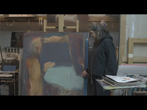 Видео: В мастерской художника Умит Бек
