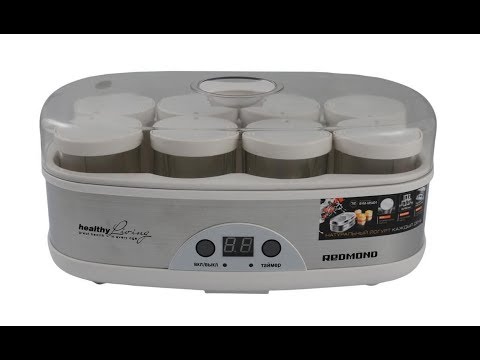 Видео: Йогуртница REDMOND RYM-M5401 обзор review