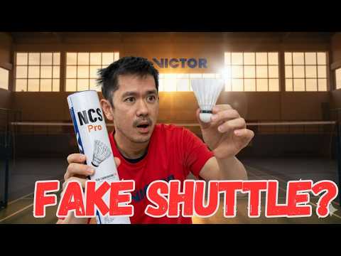 Видео: Не пластик, не перо. ЧТО это за поддельный волан, который изменит бадминтон?🏸