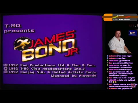 Видео: первое прохождение James Bond Jr | SNES | Super Nintendo | Sony Trinitron (13 from 54/1992)