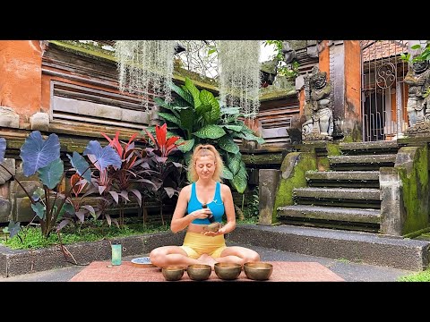 Видео: Шавасана с поющими чашами. Отдых и расслабление. 15 минут