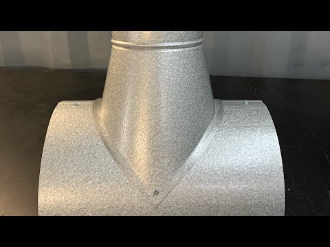 Видео: Уменьшенный Т-образный патрубок